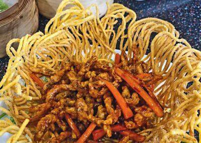 Crispy Chilli Beef With Carrots